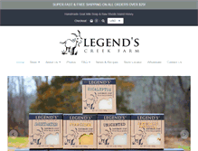 Tablet Screenshot of legendscreekfarm.com